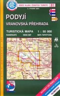 neuveden: Podyjí, Vranovská přehrada - Turistická mapa - edice Klub českých turistů 8