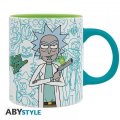 neuveden: Rick and Morty Keramický hrnek 320 ml - All Ricks and Mortys