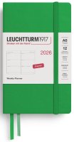 neuveden: Weekly Planner 2026 Pocket (A6) Spring Leaf