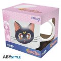 neuveden: Sailor Moon Keramický hrnek 320 ml - Luna a Artemis