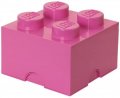 neuveden: Úložný box LEGO 4 - růžový
