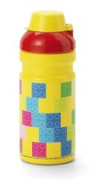 neuveden: LEGO Brick láhev na pití - červená/žlutá