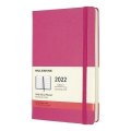 neuveden: Moleskine Diář 2022 růžový L, denní, tvrdý