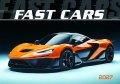 : Kalendář 2027 nástěnný: FAST CARS