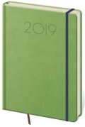 neuveden: Diář 2019 - New Praga/týdenní A5/zelená