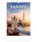 neuveden: Kalendář nástěnný 2025 - Europe