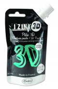 neuveden: Reliéfní pasta 3D IZINK - topaz, perleťová tyrkysová, 80 ml
