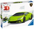 neuveden: Ravensburger Puzzle 3D - Lamborghini Huracán Evo zelené 108 dílků