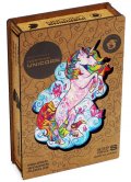 neuveden: Unidragon dřevěné puzzle - Jednorožec velikost S