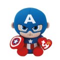 neuveden: Beanie Babies Marvel - CAPTAIN AMERICA 15 cm