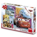 neuveden: Puzzle Cars kamarádi 3x55 dílků