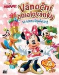 neuveden: Minnie - Vánoční omalovánky se samolepkami