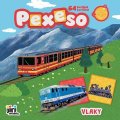 neuveden: Pexeso v sešitu Vlaky