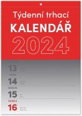 neuveden: Kalendář 2024 nástěnný: Trhací týdenní A5