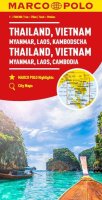 : Thajsko, Vietnam 1:2 500 000 / kontinentální mapa MARCO POLO