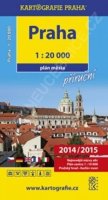 neuveden: Praha - 1:20 000 plán města příruční