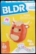 -: Squishmallows Stavebnice BLDR - Býk Marshal