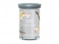 neuveden: YANKEE CANDLE Smoked Vanilla & Cashmere svíčka 567g / 2 knoty (Signature tu