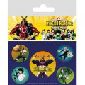 neuveden: My Hero Academia - set odznaků