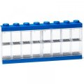 neuveden: Sběratelská skříňka LEGO® na 16 minifigurek - modrá