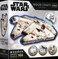 neuveden: Puzzle Wood Craft Origin Star Wars: Millennium Falcon 160 dílků