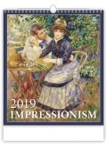 neuveden: Kalendář nástěnný 2019 - Impressionism