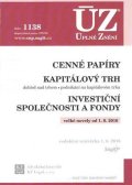 neuveden: ÚZ 1138 Cenné papíry, Kapitálový trh, Investiční společnosti a fondy, Komod