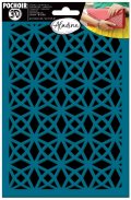 neuveden: Šablona Aladine silikonová 21x14,8 cm - geometrie