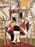 neuveden: Picasso: Žena v zahradě - Puzzle/1000 dílků