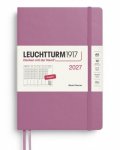 -: Týdenní plánovač Dusty Rose, Medium A5 2027, anglicky