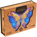 neuveden: Unidragon dřevěné puzzle - Motýl velikost M