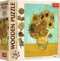 neuveden: Dřevěné puzzle Art: Vincent van Gogh - Slunečnice 200 dílků