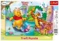 neuveden: Trefl Puzzle Medvídek Pú - Hledání pokladu / 15 dílků