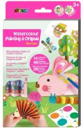 neuveden: Vybarvi si origami - zahrada