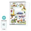 : Školní sešit A5, 40 listů, typ 544 Travel Time