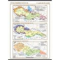 neuveden: Vývoj českého státu III. (v 1. polovině 20. stol.) – školní nástěnná mapa/9