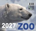 : Kalendář 2027 ZOO , malý stolní, týdenní, 13 x 15 cm