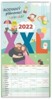 neuveden: Kalendář 2022 nástěnný: Rodinný plánovací XXL, 33 × 64 cm