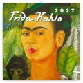: Kalendář 2027 poznámkový: Frida Kahlo, 30 x 30 cm