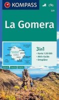 neuveden: La Gomera 1:30 000 / turistická mapa KOMPASS 231