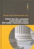 Novák Miroslav: Postavení hlavy státu v parlamentních a poloprezidentských režimech: Česká 