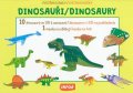 neuveden: Dinosauři / Dinosaury - Vystřihovánky