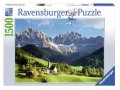 neuveden: Ravensburger Puzzle - Výhled na Dolomity 1500 dílků