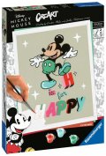 neuveden: CreArt Disney: Mickey Mouse: H is for HAPPY