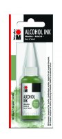 neuveden: Marabu Alkoholový inkoust/olivově zelený 20 ml