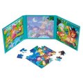 neuveden: Magnetické puzzle 3v1 Veselá zvířátka