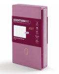 -: Čtvrtletní denní plánovač, tečkovaný, Pocket A6, 2027, 4ks, Shades of Rose,