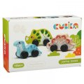 neuveden: CUBIKA 15597 Veselí dinosauři - dřevěný set 3 díly