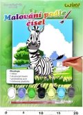 neuveden: Malování podle čísel - Zebra