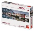 neuveden: Puzzle Rybářská vesnice 2000 dílků panoramic